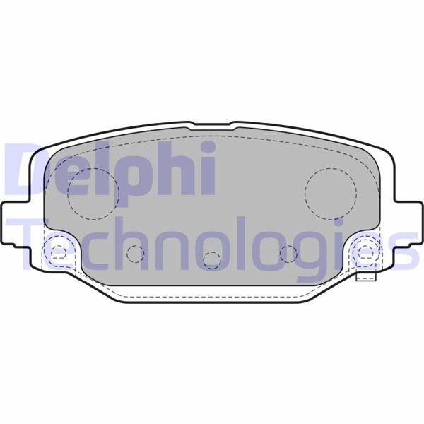 ARKA FREN BALATASI FIAT FREEMONT 11>15 LANCIA VOYAGER MPV 11>14 DODGE JOURNEY 11> - DELPHI - OEM K68159526AC