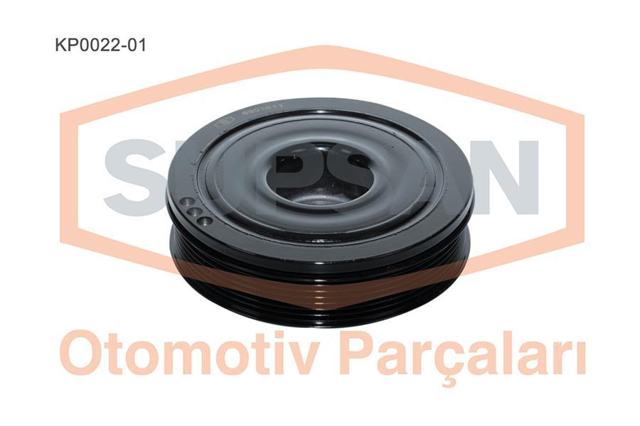 KRANK KASNAGI MERCEDES OM622 OM626 W205 S205 W447 . RENAULT TRAFIC II 06> LAGUNA III 07>15 KOLEOS 08> OPEL VIVARO 06> NISSAN X-TRAIL II 09>13 QASHQAI 07> 2.0 dCi M9R - SUPSAN - OEM A6260300103