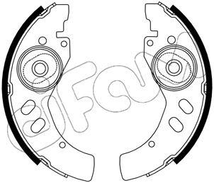 FREN PABUCU CİTYII-0.5-ELECTRİC-COUPEII-0.5-ELECTRİC-CROSSLİNEII-0.5-D-TRUCKPLATFORM/CHASSİS-0.5-D-T - CIFAM - OEM 641BF031