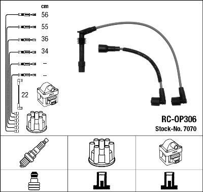 RC-OP306 ATEŞLEME KABLOSU - NGK