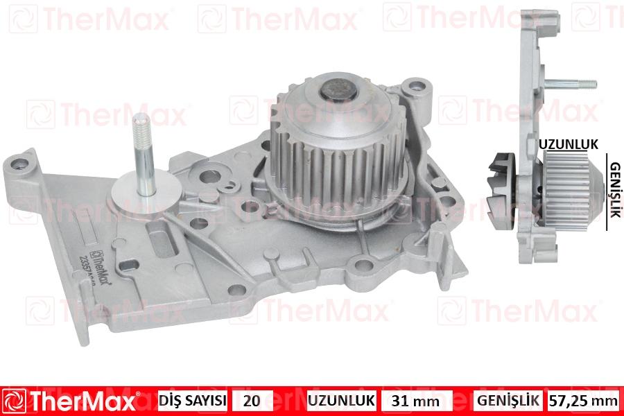 DEVİRDAİM RENAULT CLIO II 98> CLIO III 05> FLUENCE 10> KANGOO 97> LAGUNA I 97> LAGUNA II 01>05 MEGANE I-II-III SCENIC I-II-II SYMBOL II 08> DOKKER 12> SANDERO 08> 1.4 1.6 - THERMAX - OEM 7700105378