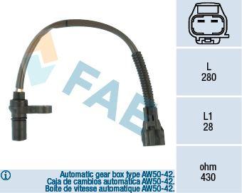 KRANK SENSORU VOLVO S40 I (644) 1.8 95>08 V40 (645) 1.8 95>00 OTOMATIK SANZIMAN (AW50-42 ) - FAE - OEM 30613400