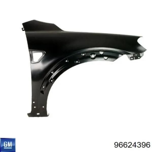 ÇAMURLUK ÖN SAĞ SAC SİNYAL VE DODİK DELİKLİ CHEVROLET CAPTIVA 2007> - GM - OEM 96624396