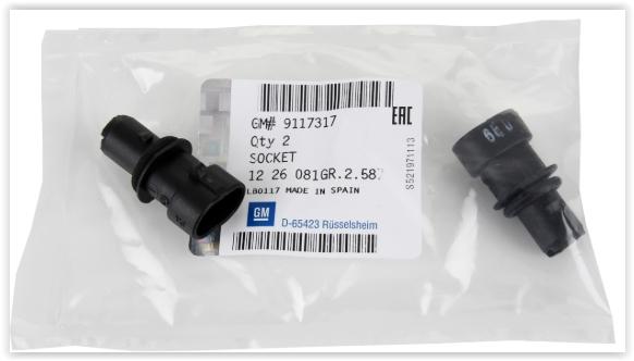 AMPUL DUYU SOKETI ASTRA G - GM - OEM 9117317