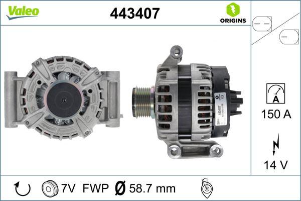 ALTERNATÖR FORD TRANSİT-RANGER 11> 2.2 TDCİ (150 AMP) - VALEO - OEM CC1T