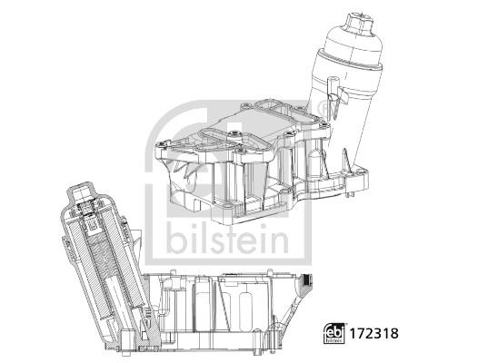 YAG FILTRE GOVDESI BMW N47 N57 B47 F10 F20 F30 E90 F01 E84 F25 F26 F15 F16 - FEBI - OEM 11428507697
