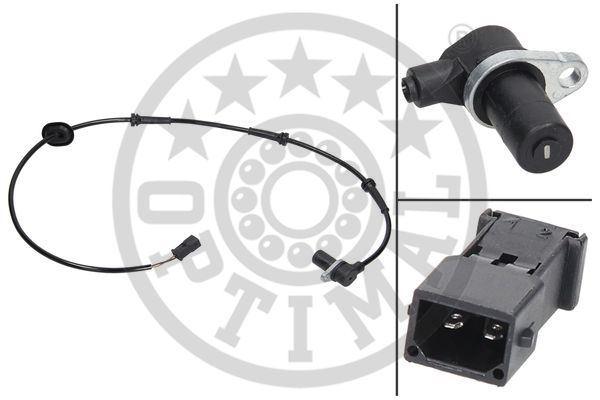 TEKERLEK HİZ SENSÖRÜ A48D2-B5)-A4 Avant8D5-B5)-A64B2-C5)-A6 Avant4B5-C5) - OPTIMAL - OEM 8D0927807F