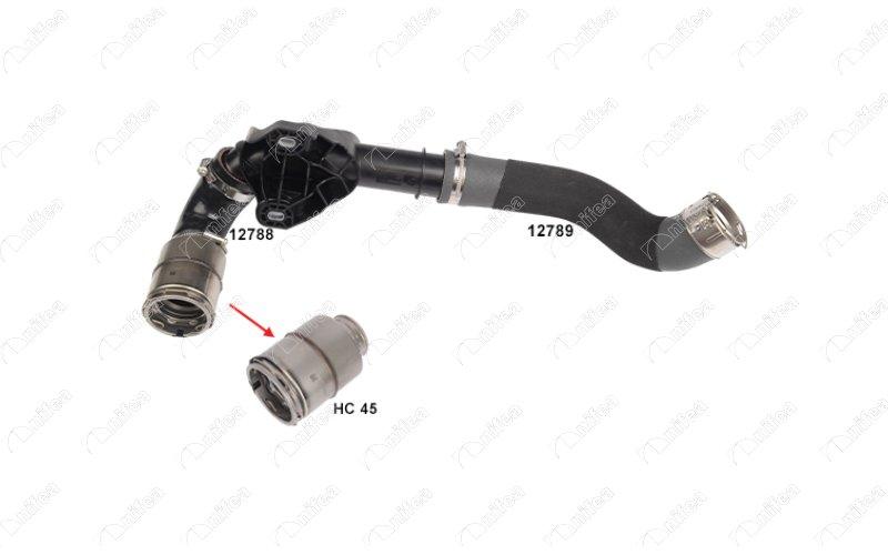 TURBO HORTUMLARI (REZONATOR) NV400 Platform şasi (X62, X62B) dCi 130 M9T704 - NIFEA - OEM 1446000Q3K