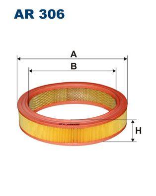 HAVA FİLTRESİ FORD SİERRA II (SAPPHİRE) 1.6İ 80HP 10/89-02/93 - FILTRON - OEM 87YF9601AA