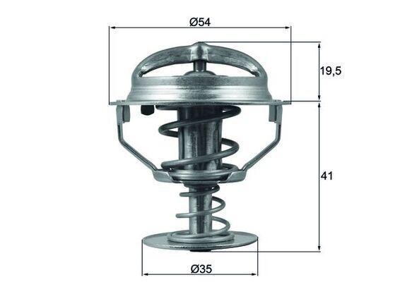 TERMOSTAT Thermostat insert — MAHLE TX16482D - MAHLE