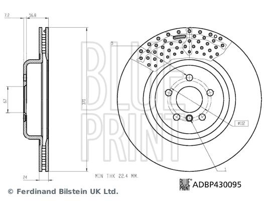 DEBRİYAJ ÜST MERKEZİ ACCENT II - BLUEPRINT - OEM 34216860927