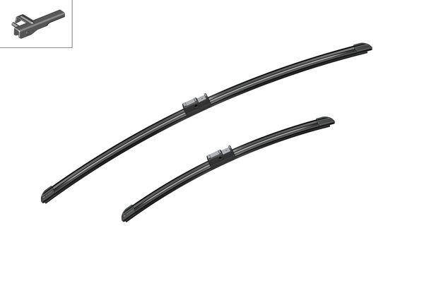 AEROTWIN SİLECEK 65+42.5cm (FLATBLADE-MUZ TİPİ) FOCUS II P207 (574324+119394) - BOSCH - OEM 6426.YV