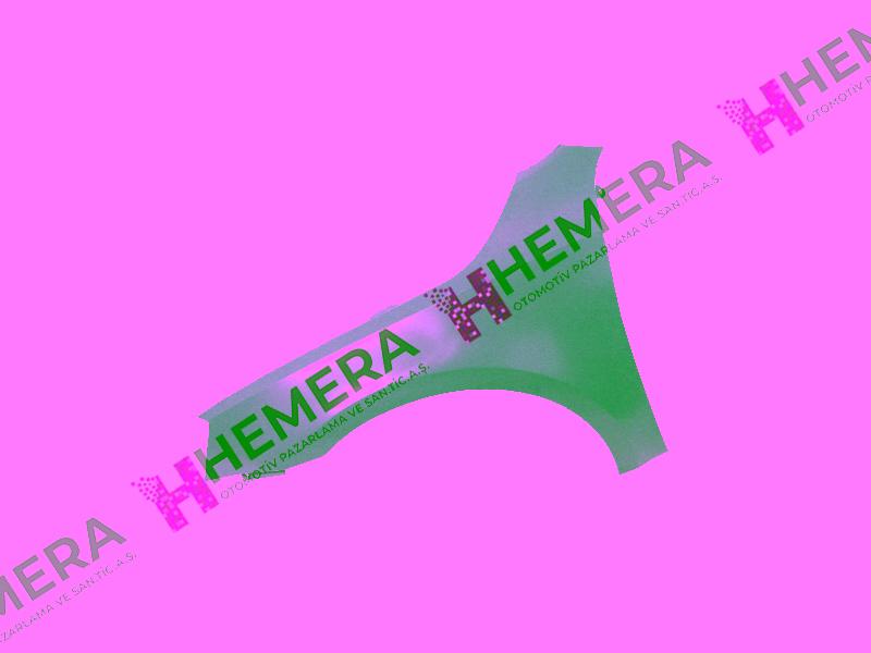 ÇAMURLUK ÖN SOL SAC SİNYAL DELİKSİZ SKODA OCTAVIA 2013-2017 - SIMYI - OEM 5E0821105A