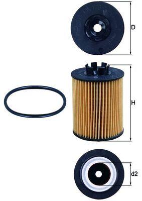 (x)YAĞ FİLİTRESİ ASTRA G-H 98=> CORSA B-C-D96=> MERIVA (04-10) 1.0-1.2-1.4 XE-XEP (74mmX86.5mmX62mm) - MAHLE - OEM 650307