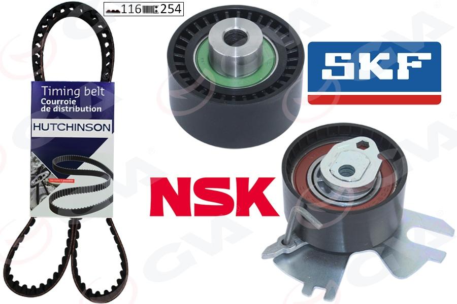 EKSANTRİK GERGİ KİTİ (116x254) P307-P308-P407-P508-P807-EXPERT--C4-C5-C8-JUMPY-SCUDO-FOCUSII- CMAX 2.0D-2.0HDI K015606XS - GVA - OEM 0831.K0