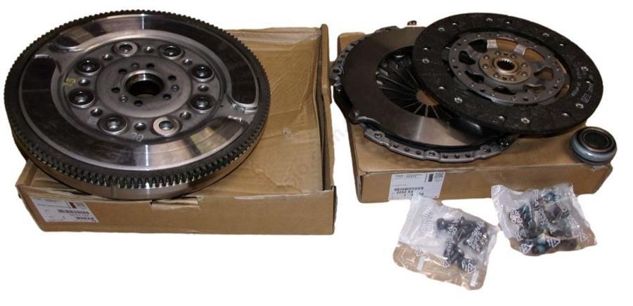 DEBRİYAJ KİTİ+VOLANT TAKIMI 207-307-308-407-PARTNER-C2-C3-C4-C5-BERLINGO 1.6 HDI - PSA - OEM 1628933180