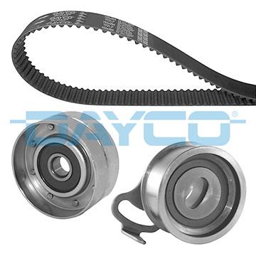 TRİGER KAYIŞ SETİ (EKSANTRİK SETİ) TOYOTA AVENSIS 2,0L 2C-TE CT220 98-03 / CARINA 2,0L 2C CT190 dizel 92-97 (1 KAYIŞ + 2 RULMAN) (177x254) - DAYCO - OEM 1356864010