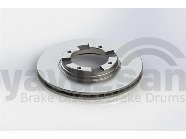 ÖN FREN AYNASI ACCENT 94- S-COUPE (92-) 1.3-1.5-1.5İ (242x19x4DL) HAVALI - FRENDI - OEM 5171224100
