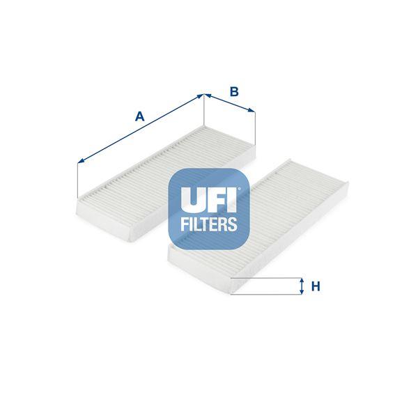 POLEN FİLTRESİ P301- C-ELYSEE 1.2 VTİ-1.6VTİ-1.6HDİ 11/12=> - UFI - OEM 9678792080
