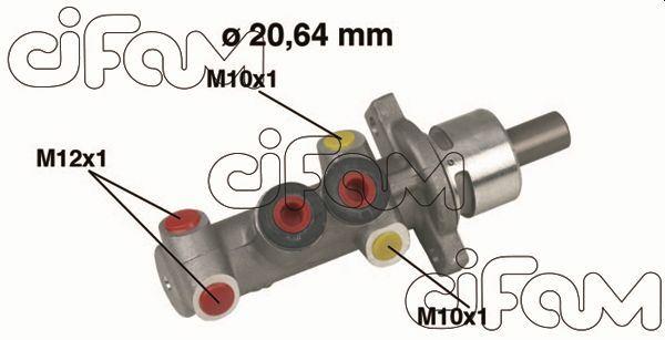 FREN ANA MERKEZİ RENAULT CLIO II 98> CLIO SYMBOL 00> SYMBOL II 08> (20.64 mm) - CIFAM - OEM 7701205740