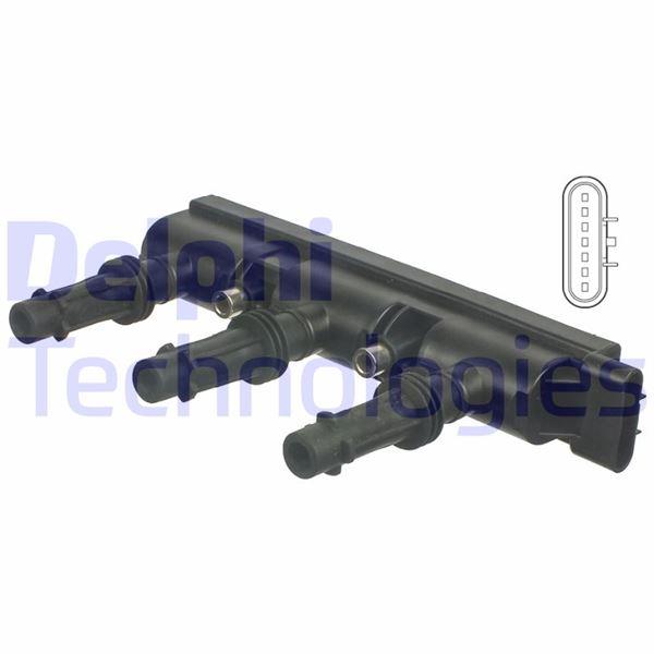 ATEŞLEME BOBİNİ OPEL CORSA D 1.0 10>14 A10XEP-Z10XEP - DELPHI - OEM 1208091