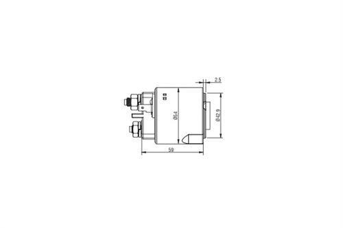 MARŞ OTOMATİĞİ ELEKTROMANYETİK D7E1 CLIO III-MODUS 1.2 16V 05=>-TWNG - VALEO - OEM 182722