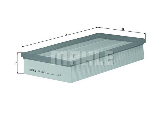 HAVA FILTRESI JAGUAR 224DT 306DT S-TYPE II X200 XF I X250 XJ X350 X358 XJ X351 - MAHLE - OEM AJ82766