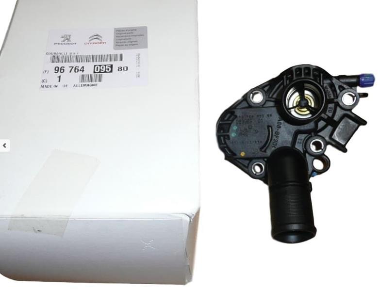 TERMOSTAT GÖVDE KOMPLE C-ELYSEE-C3-C4-P206-P301-P308 1.2 12V VTI - PSA - OEM 9676409580