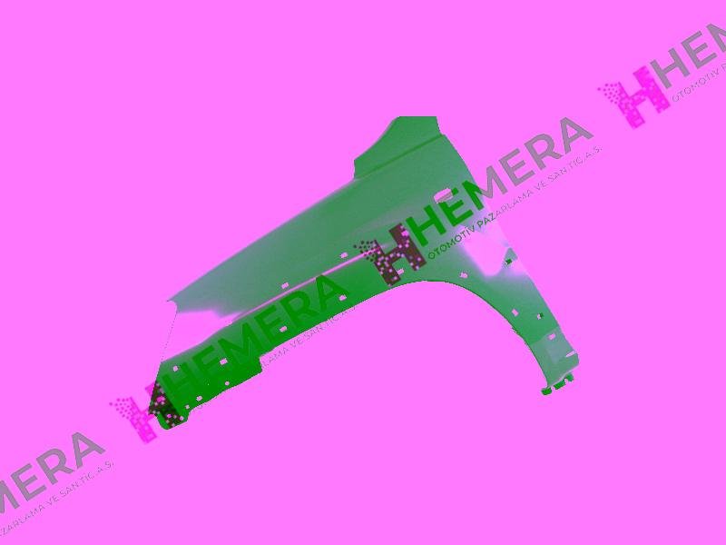 ÇAMURLUK ÖN SOL SİNYAL VE DODİK DELİKLİ KIA SPORTAGE 2006> - SIMYI - OEM 663111F130