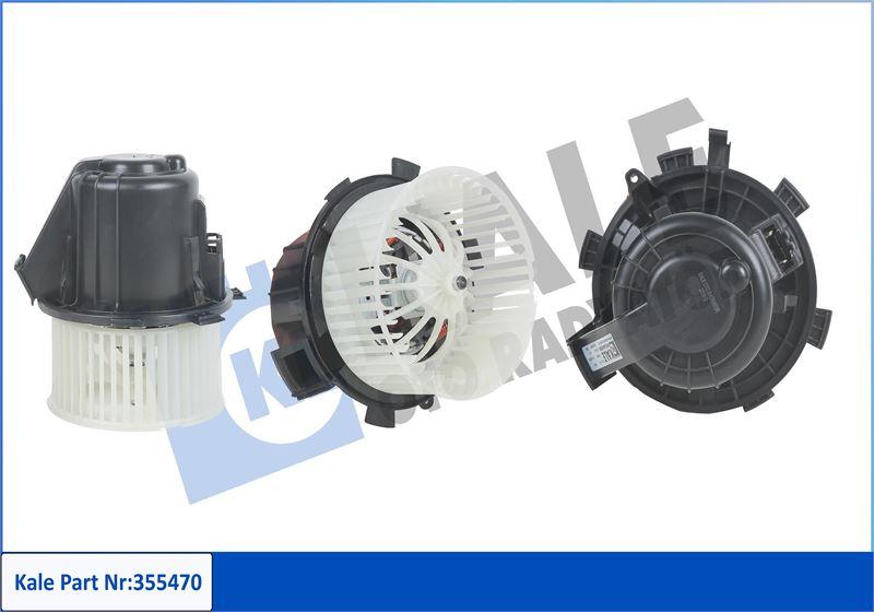 KALORIFER MOTORU 356W 12V PEUGEOT P407 04 10 - CITROEN C5 III C6 08- 2.0/2.2HDI - KALE - OEM 6441.AJ