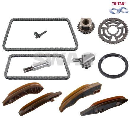 EKSANTRIK ZINCIR SETI KOMPLE BMW N47 E81 E82 E87 E88 F20 F21 F22 E90 E91 E92 E93 F30 F31 F34 F32 F33 F36 E60 E61 F07 F10 F11 E84 E83 F25 F15 - SWAG - OEM 11318570649