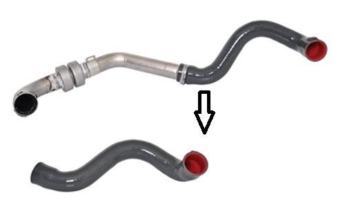 TURBO HORTUMU METAL BORU HARİÇ MGN II-SCENIC II 1.5 DCI (03-09) - OTOZONE - OEM 8200306925