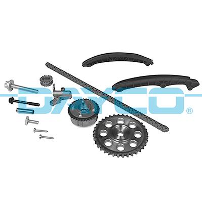 EKSANTRİK ZİNCİR SETİ GOLF5/6-JETTA-PASSAT-SCIROCCO-A3-LEON 1.6 FSI (BLF)- 1.4 TSI (CAXA-BMY-BLG) 7 PARÇA - DAYCO - OEM 03C198119