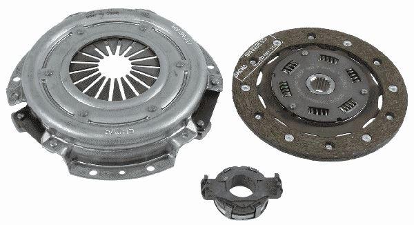 DEBRİYAJ SETİ 106-205-309-405-AX-BX-C15-1.1-1.0-1.4 (TU9-MEK-2CA02) - SACHS - OEM 95619659