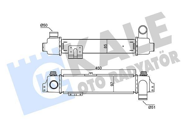 İNTERCOOLER SORENTO 2.5 CRDI 02=>06 - KALE - OEM 281904A101