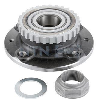 ARKA TEKER PORYASI KOMPLE (ABS`Lİ) PEUGEOT P406 96> (4 BİJON) - SNR - OEM 3748.35