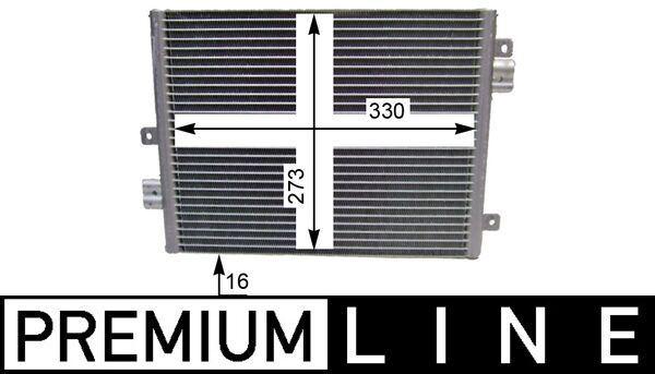 A/C-Kondensator PORSCHE 911 (996) — MAHLE AC354000P - MAHLE