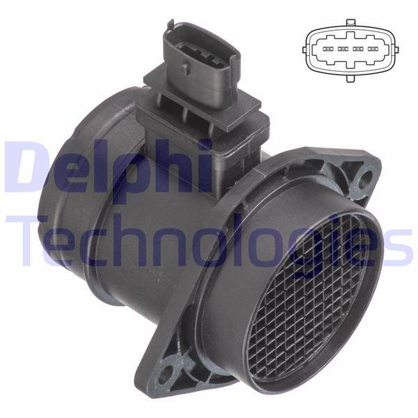 HAVA KÜTLE ÖLÇER (DEBİMETRE) FIORINO 1.3 DMTJ 08=> - DELPHI - OEM 51792707