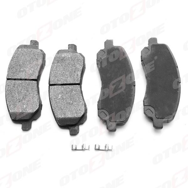 ÖN FREN BALATA MITSUBISHI ASX 1,6L DV6 DI-D GA7W 15-> 1,6L 4A92 Euro5 10-> / LANCER 1,6L 4G18 CS3A 03-08 1,3L 4G13 CS3A 03-07 / CITROEN C4 1.6L 1.8L HDİ 12-> / PEUGEOT 4008 12-> - (Aşınma ikaz soketli) - OTOZONE - OEM 4605A879