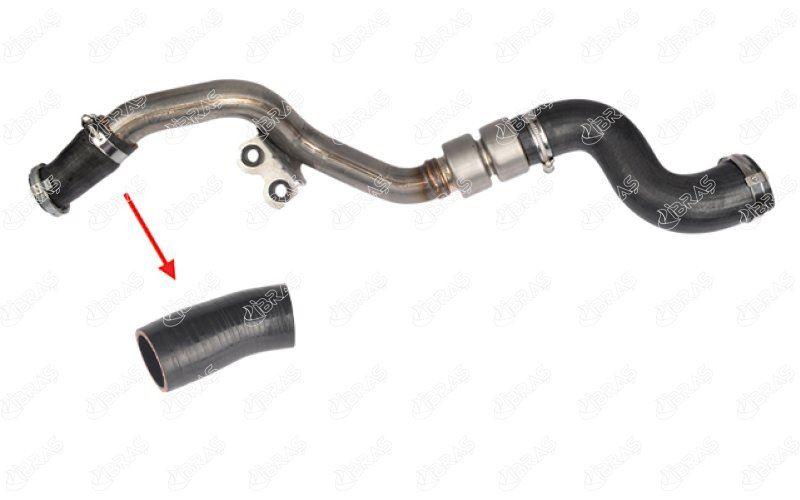 TURBOSARJ HORTUMU SOL LAND ROVER RANGE ROVER 368DT L320 L322 KUCUK - IBRAS - OEM PNH500341