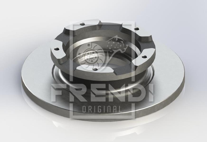 FREN DİSKİ ARKA FORD TRANSİT 06> V347 (ÖNDEN ÇEKER) - FRENDI - OEM 6C11