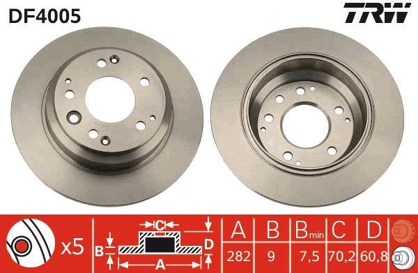 FREN DİSKİ ARKA LEGEND II 1991-96. LEGEND III 1996-2004. LEGEND IV 2006-2012. SHUTTLE 1994-04 - TRW - OEM 42510SFE000