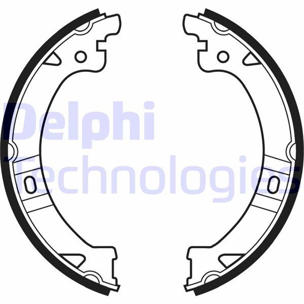 FREN PABUCU EL FRENİ CHRYSLER VOYAGER 01/01> - DELPHI