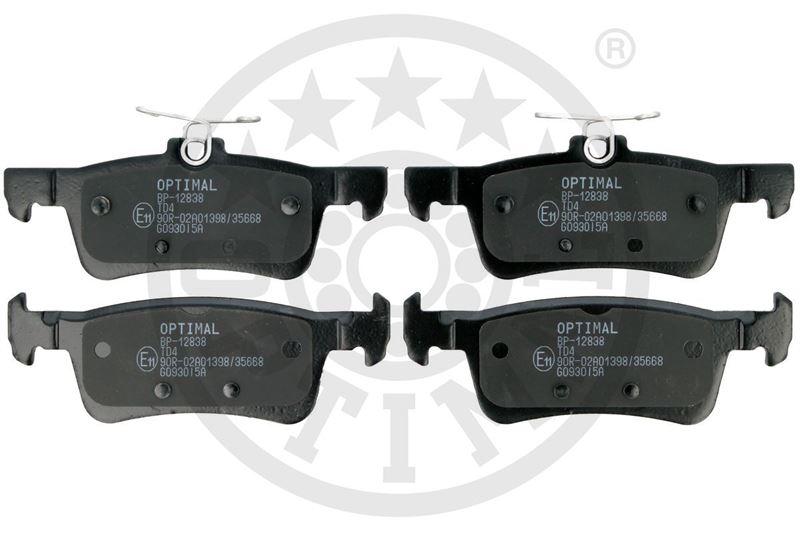 FREN DISK BALATASI ARKA FIESTA 1.0 1.1 1.5D 01 17> - VALEO - OEM 2096245