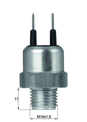 FAN MÜŞÜRÜ Temperature Switch — MAHLE TSW27 - MAHLE