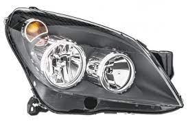 SAĞ FAR ASTRA H 03/04>(TANIM GW / ELEKTRİKLİ) (H7+H1) (SİYAH) - GM - OEM 93178636