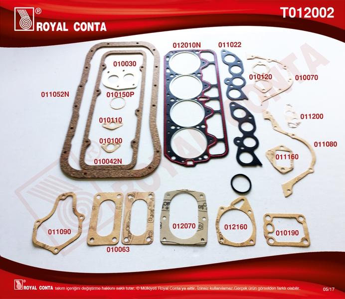 TAKIM CONTA (KECESIZ) FIAT DKS M131 1600 - ROYALCONTA - OEM 5880247