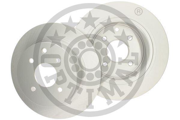(ADET) ARKA ANTİK OROZYON BOYALI FREN DİSK NISSAN CUBE (Z12)TIIDA (C11)TIIDA SALOON (SC11) 2007/09=> - OPTIMAL - OEM 43206EM10A