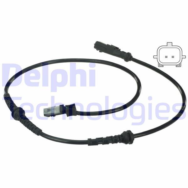ABS SENSOR KABLO ARKA SAG SOL K4M F4R H4J H5F R9M F9Q M9R K9K 1.2 1.4 1.5 DCI 1.6 DCI 1.9 DCI 2.0 DCI 2.0 TCE MEGANE III FLUENCE - DELPHI - OEM 479006271R