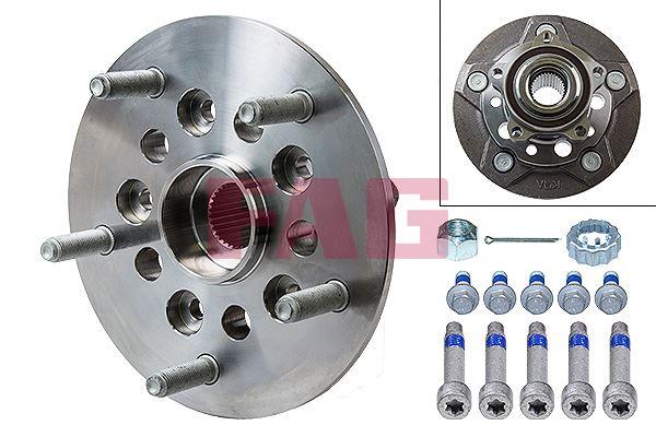 PORYA ÖN RULMANLI FORD TRANSİT CUSTOM 14> (KTBK21 1K018 AB/ÖNDEN ÇEKER) - FAG - OEM BK21